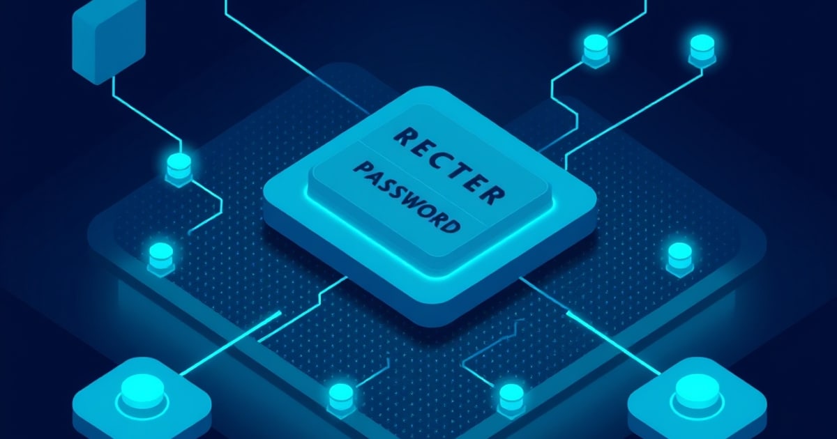 A locked password vault with recovery-code and emergency-kit options for a forgotten master password